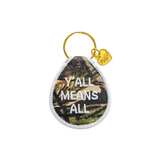y'all means all keychain