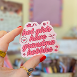 grandma hobbies sticker