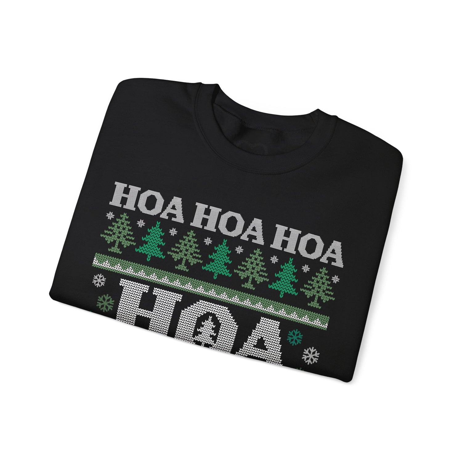 hoa hoa hoa ugly christmas sweater