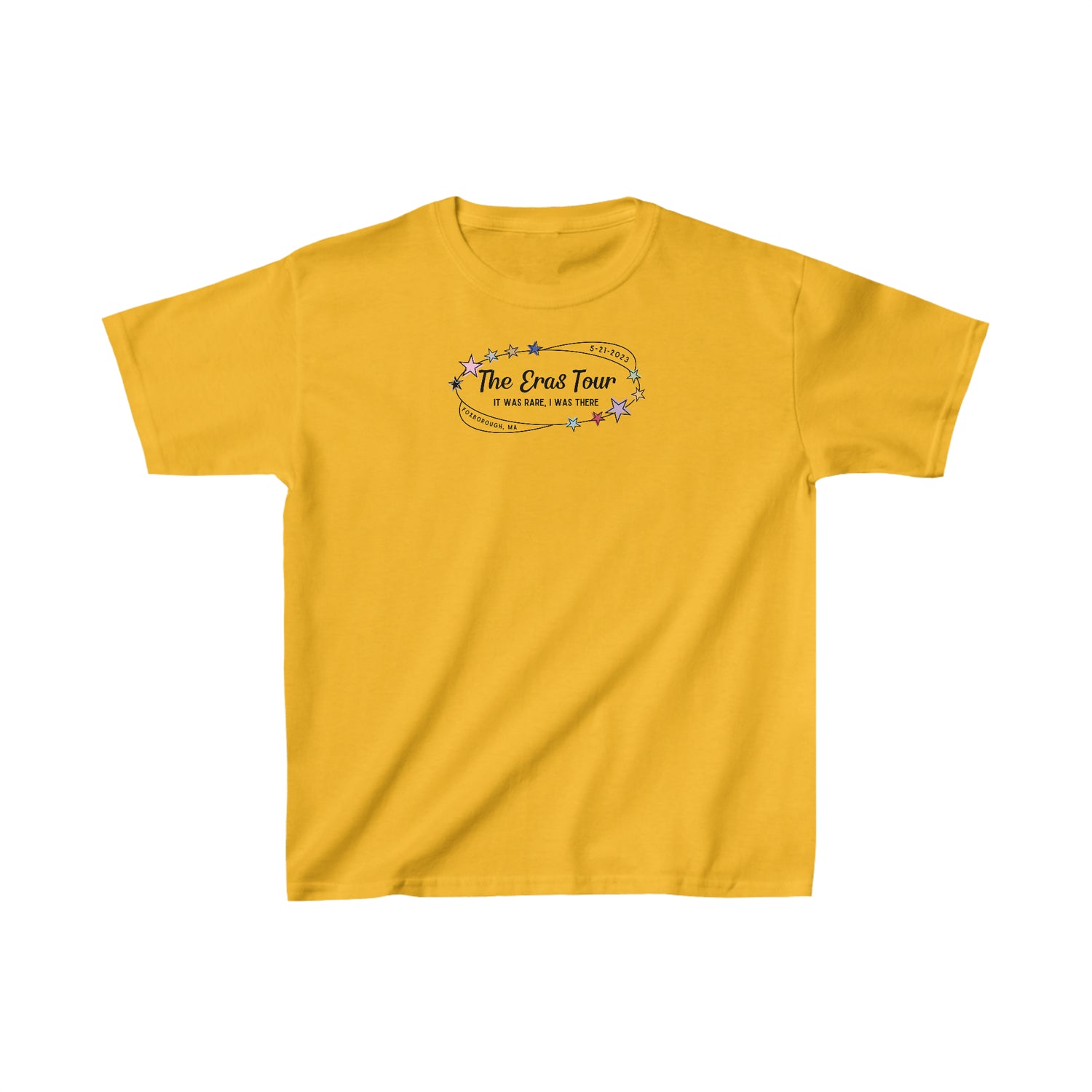 foxborough night 3 youth retro tee