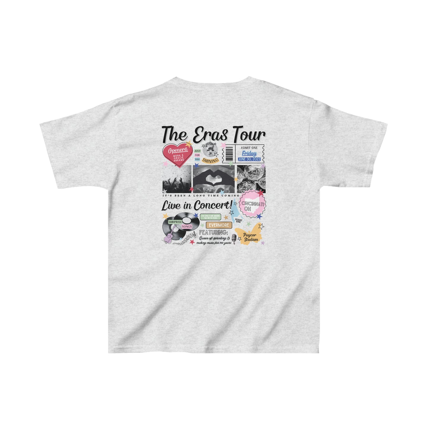 cincinnati night 1 youth retro tee