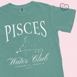 pisces zodiac tee