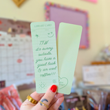 library card bookmark