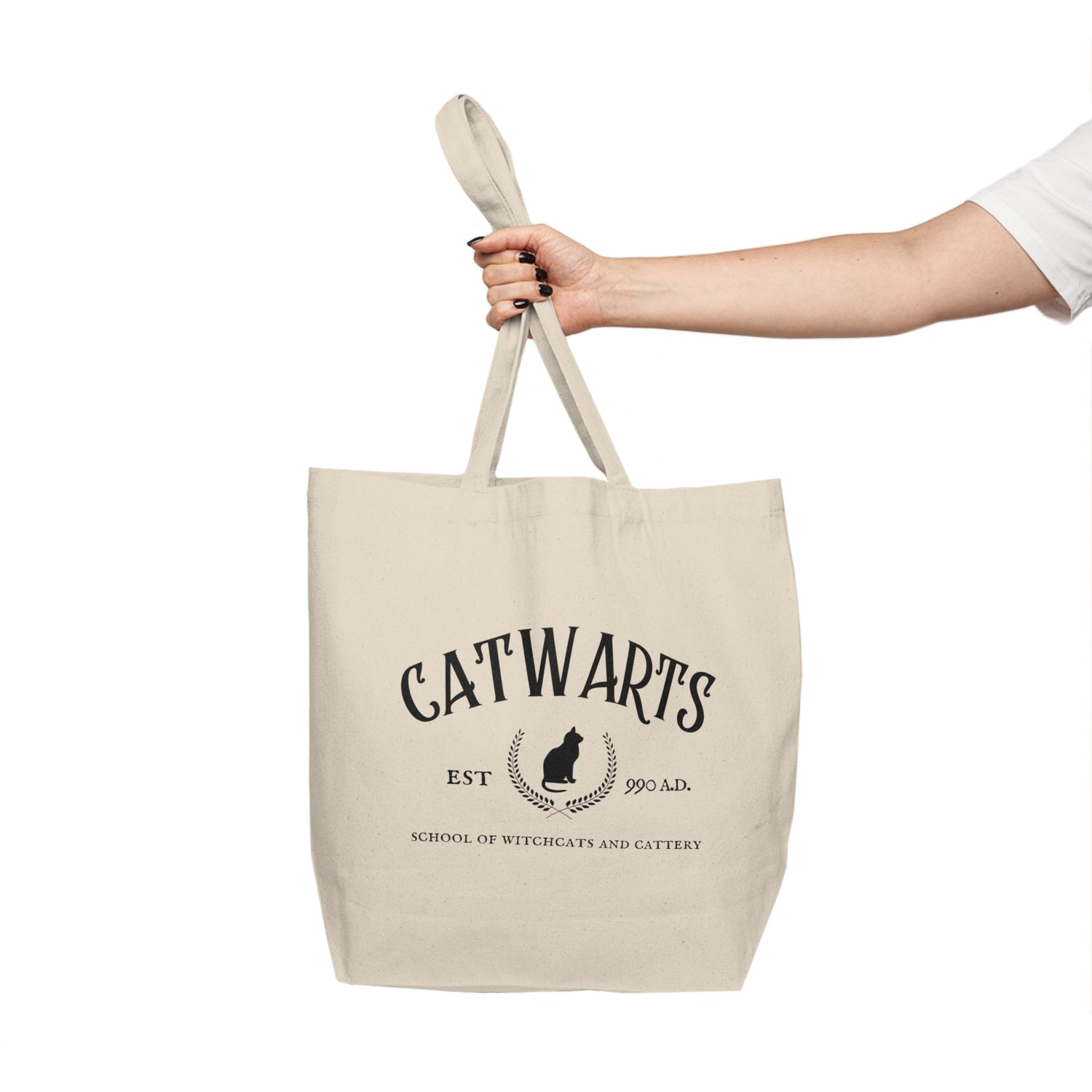 catwarts tote bag