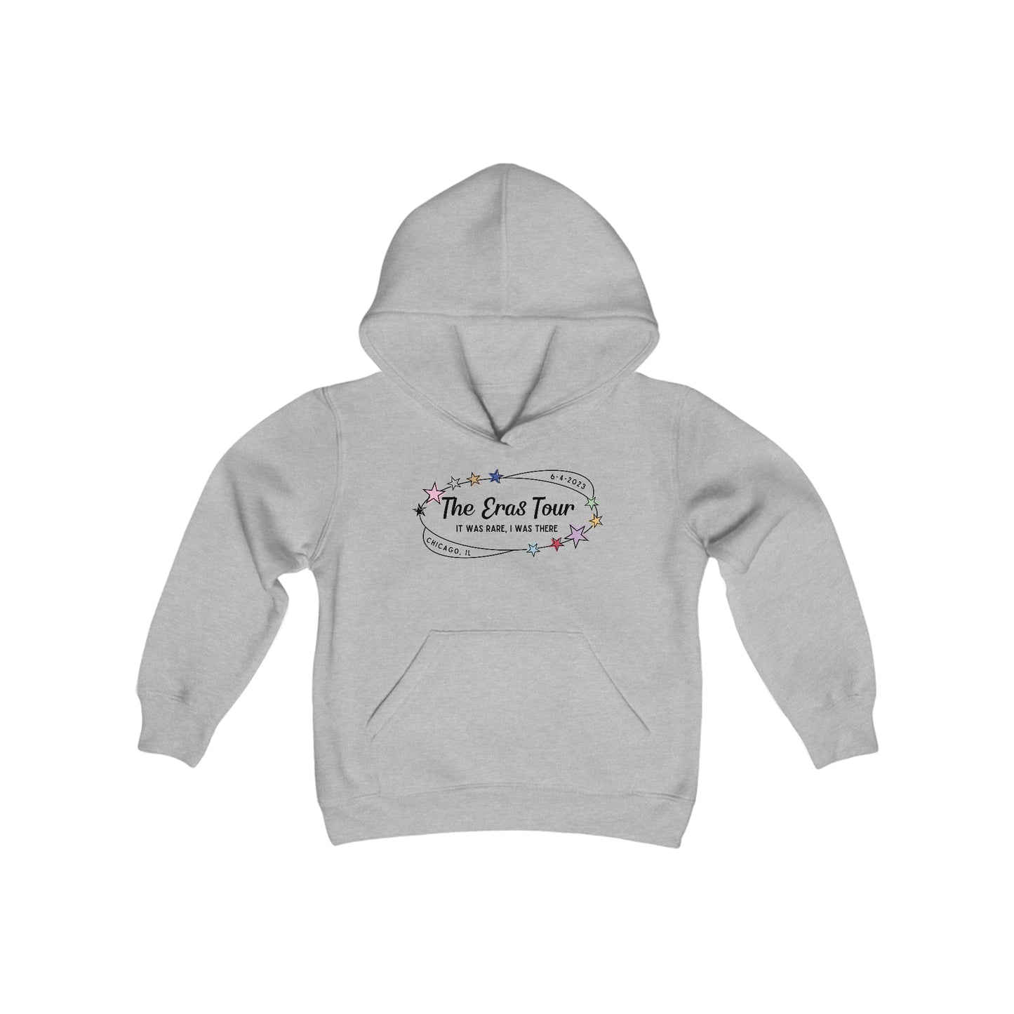 chicago night 3 youth retro hoodie