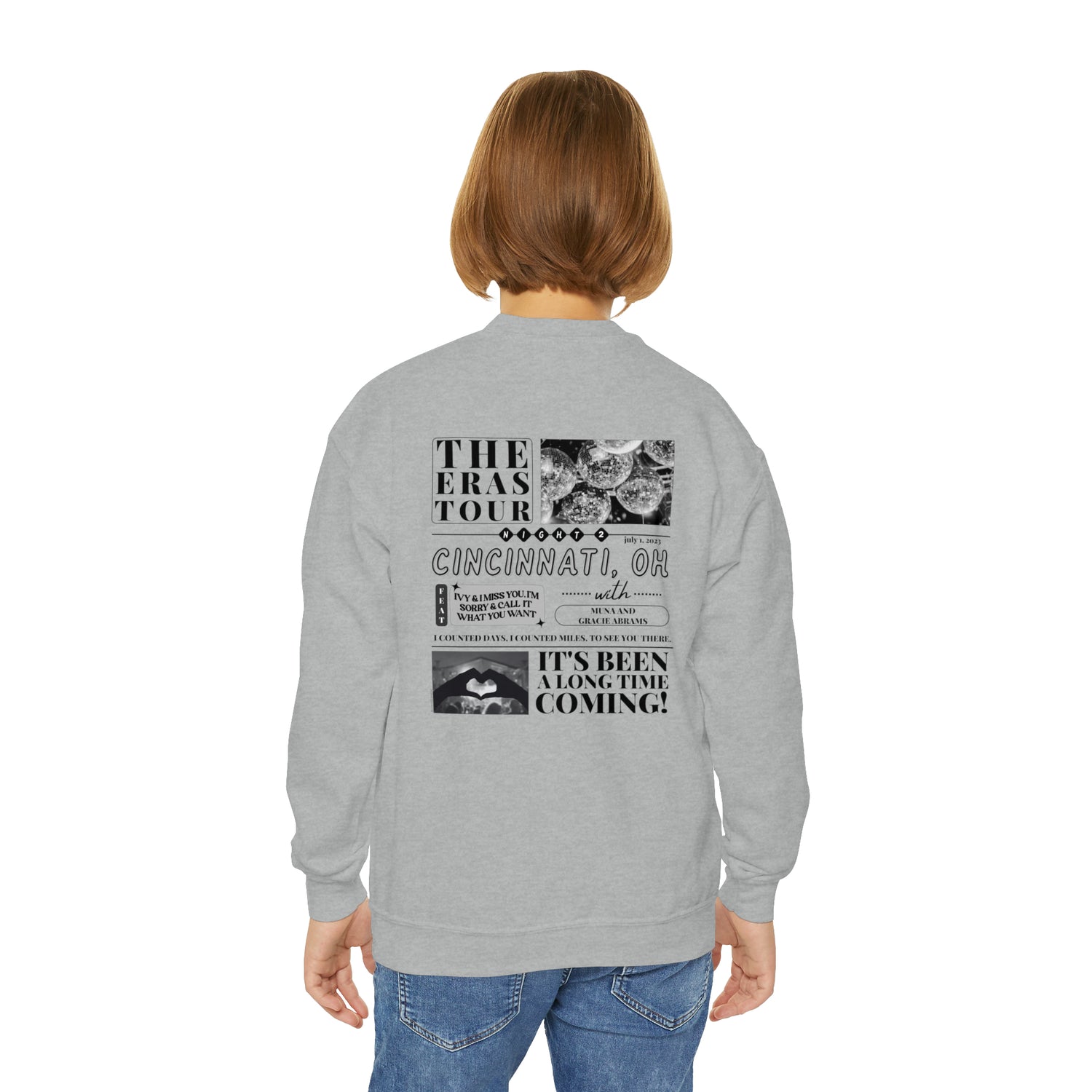 cincinnati night 2 youth sweater