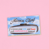 head & heart & somewhere else decal sticker