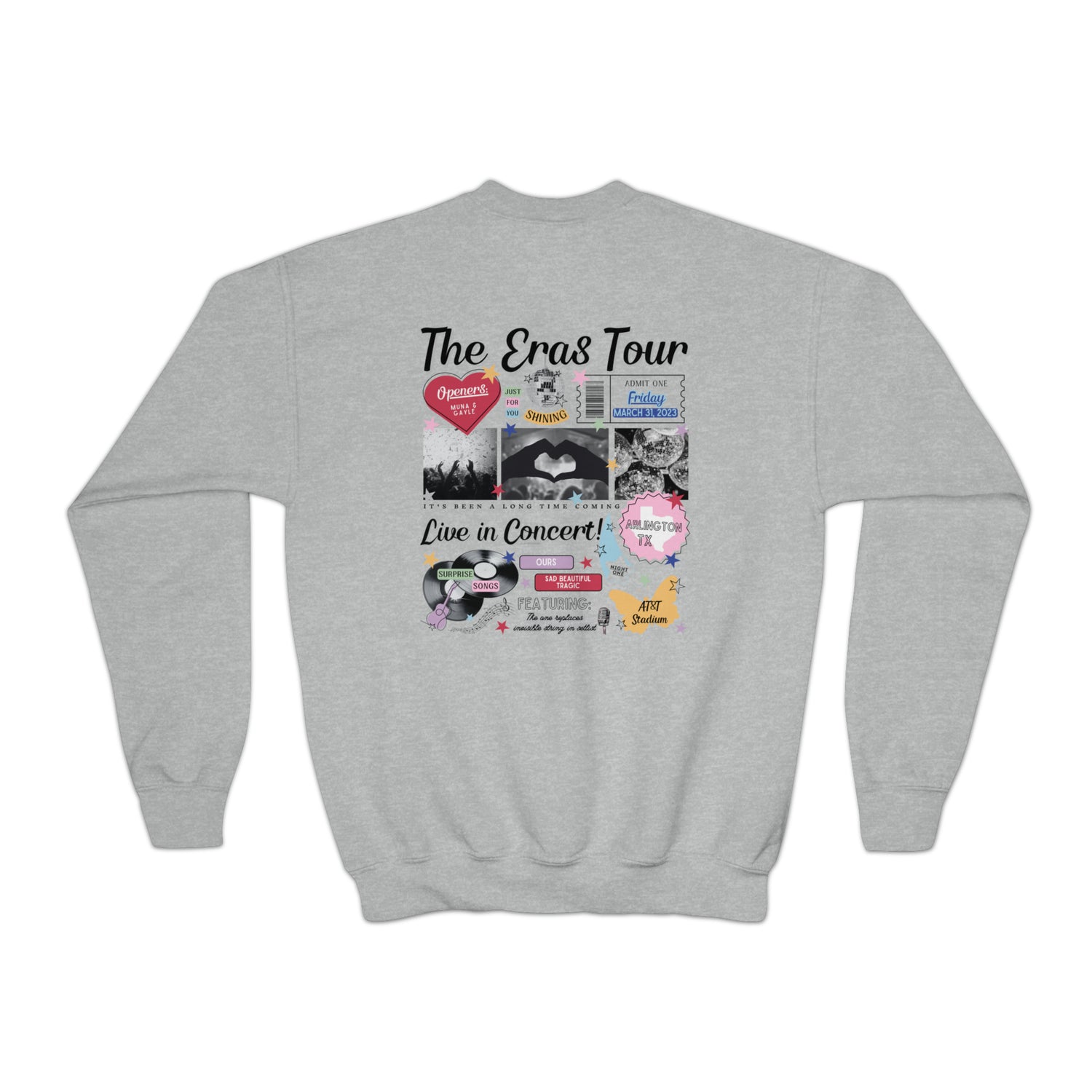 arlington night 1 youth retro sweater