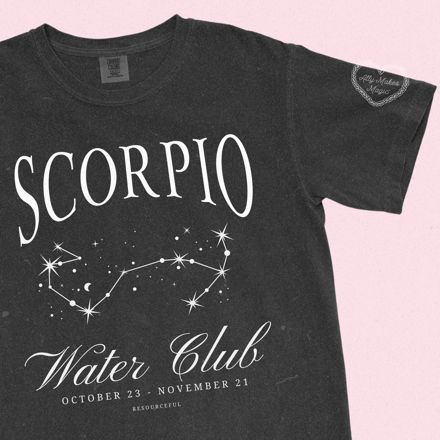 scorpio zodiac tee | comfort colors