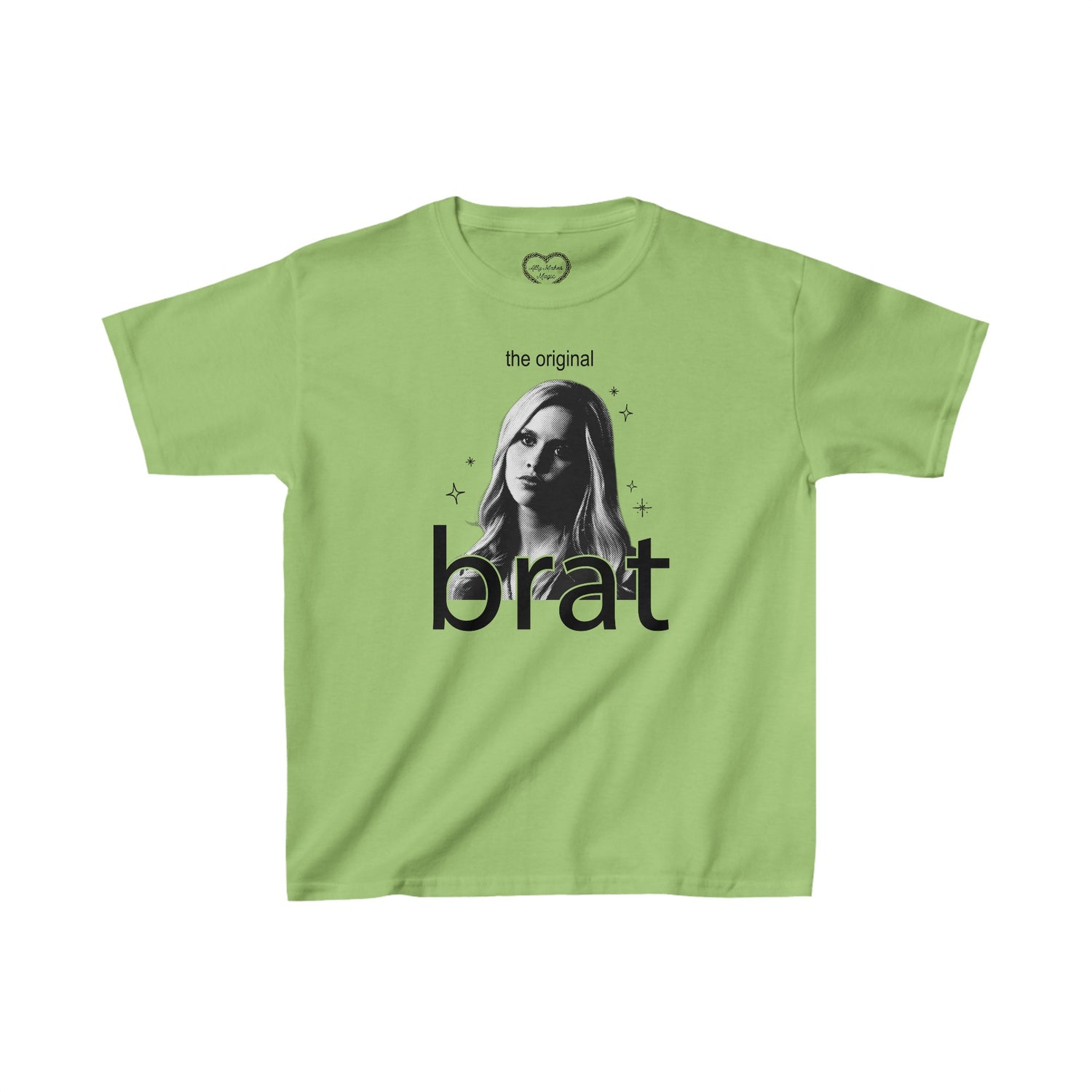 the original brat crop baby tee