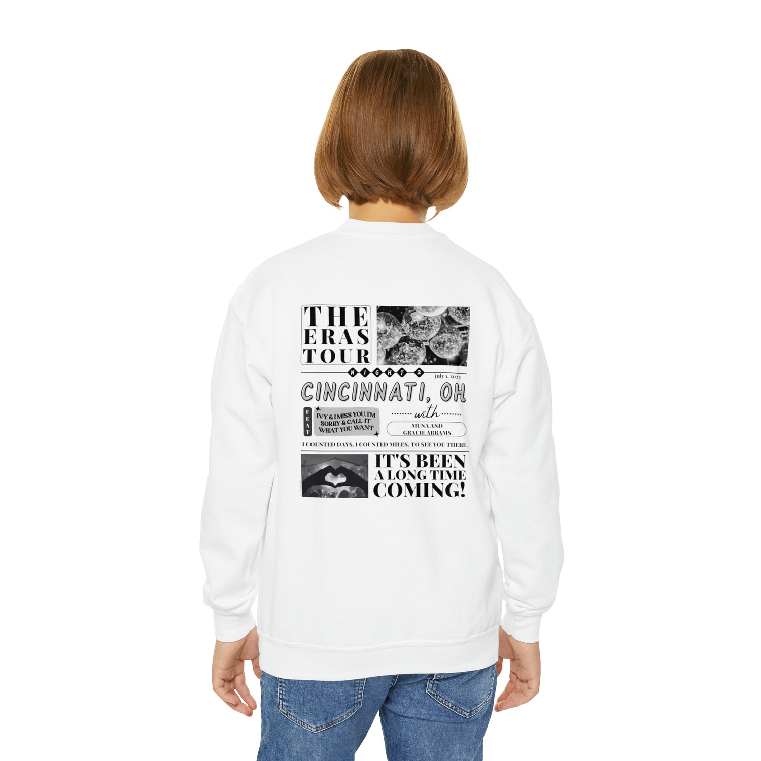 cincinnati night 2 youth sweater