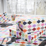 eras argyle wrapping paper