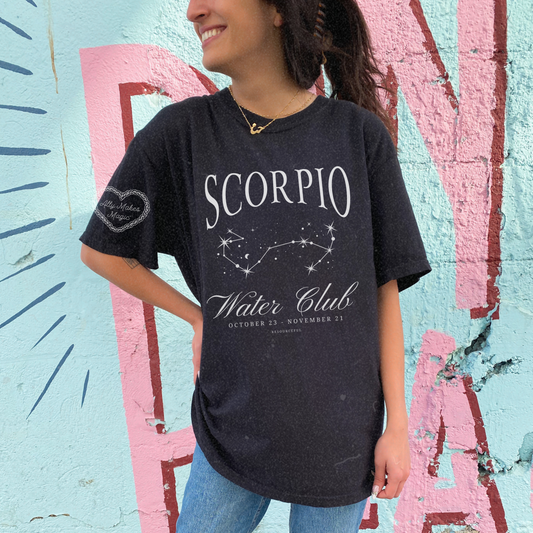 scorpio zodiac tee | comfort colors