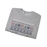xmas in the city, xoxo ugly christmas sweater