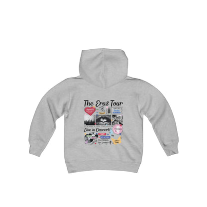 chicago night 3 youth retro hoodie