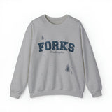 forks, washington sweater (faux embroidery)