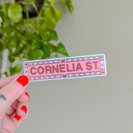 cornelia street sticker *limited edition*