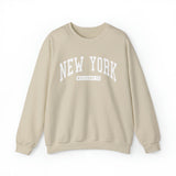 welcome to ny varsity sweater