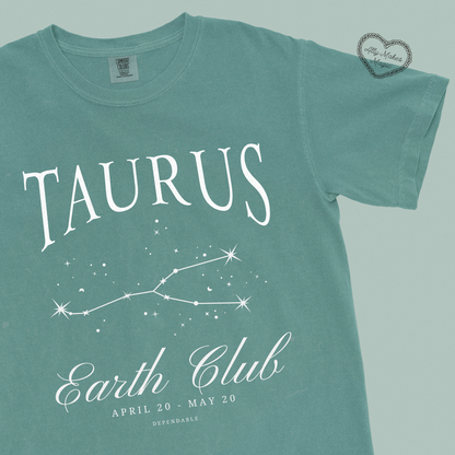 taurus zodiac tee | comfort colors