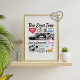eras tour night poster *custom*