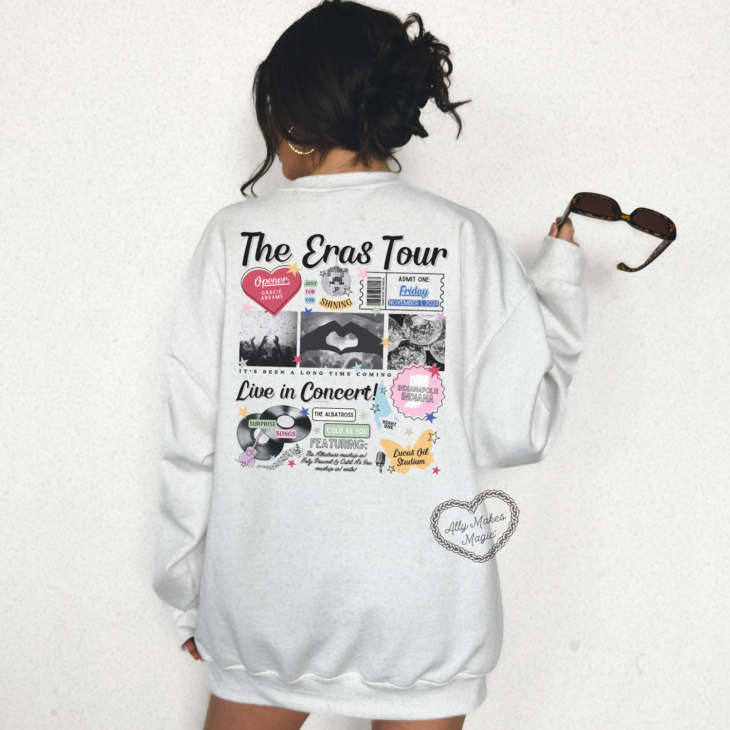 indianapolis night 1 sweater | gildan *custom*