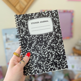 composition journal *sticker book*