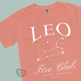 leo zodiac tee