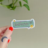 street sign stickers