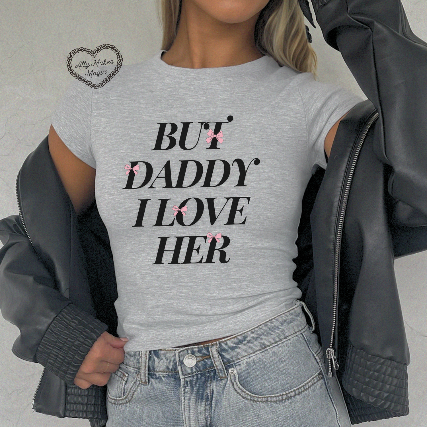 i love her! v2 baby tee