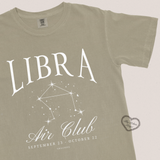 libra zodiac tee