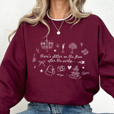 glitter on the floor sweater