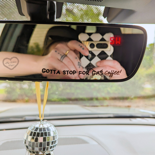 gotta stop for coffee decal