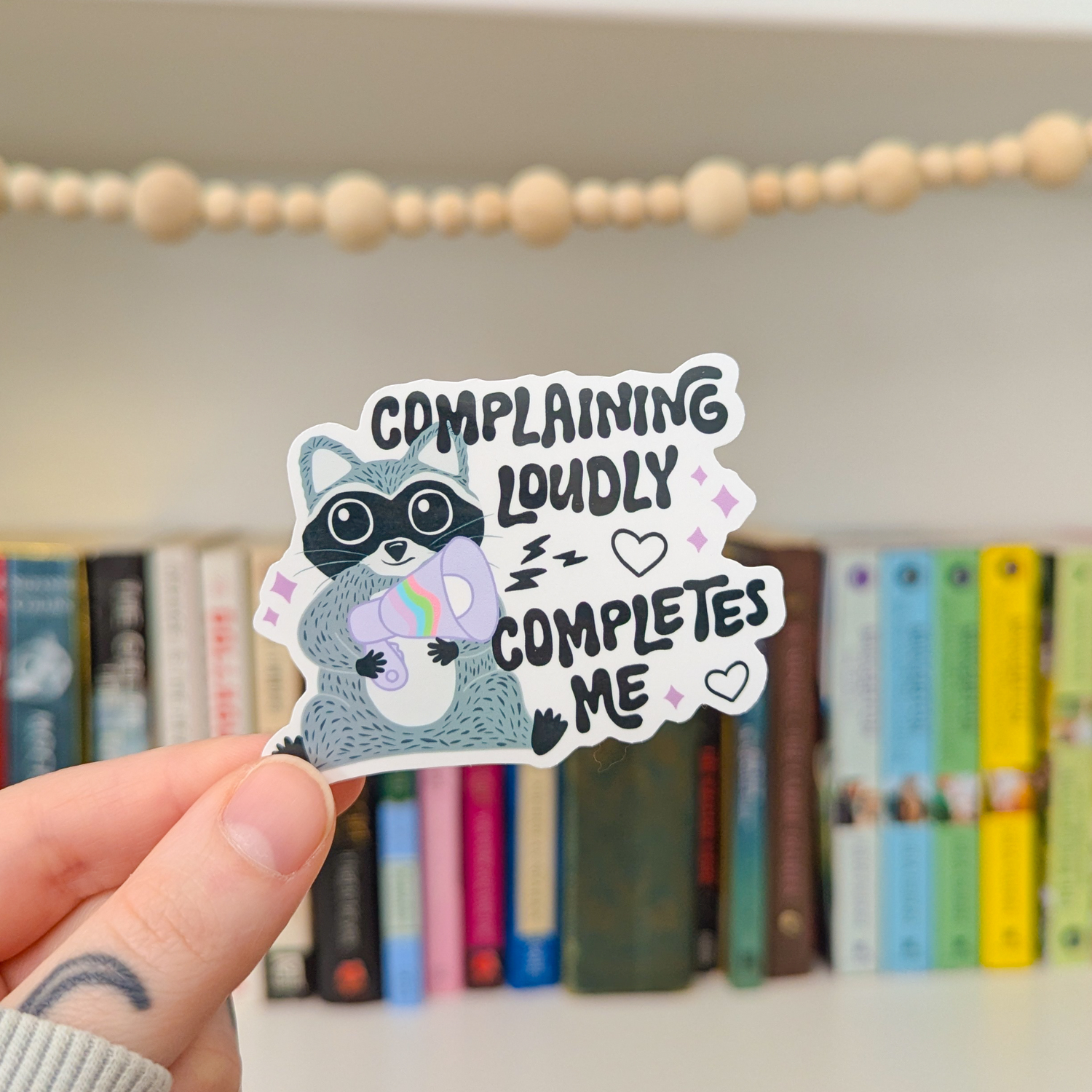 i <3 complaining sticker