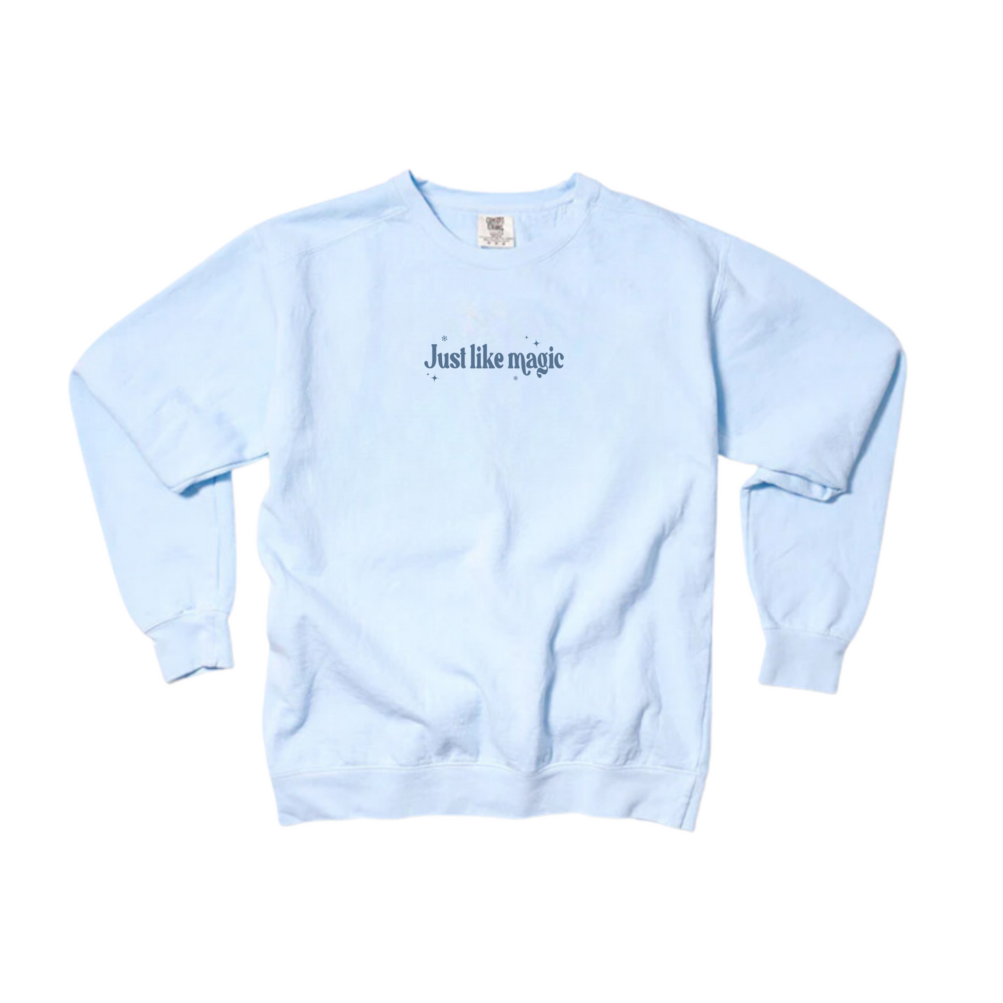 icy & blue (just like magic) pullover