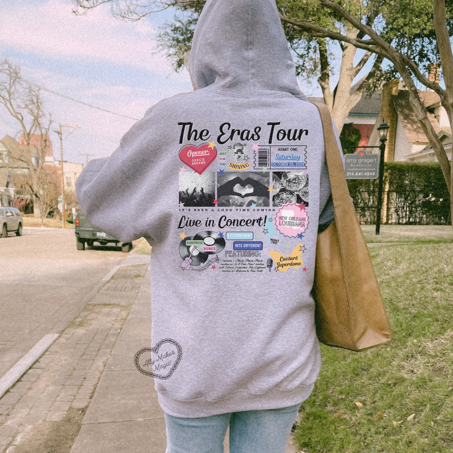 new orleans night 2 hoodie *custom*