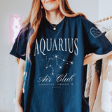 aquarius zodiac tee