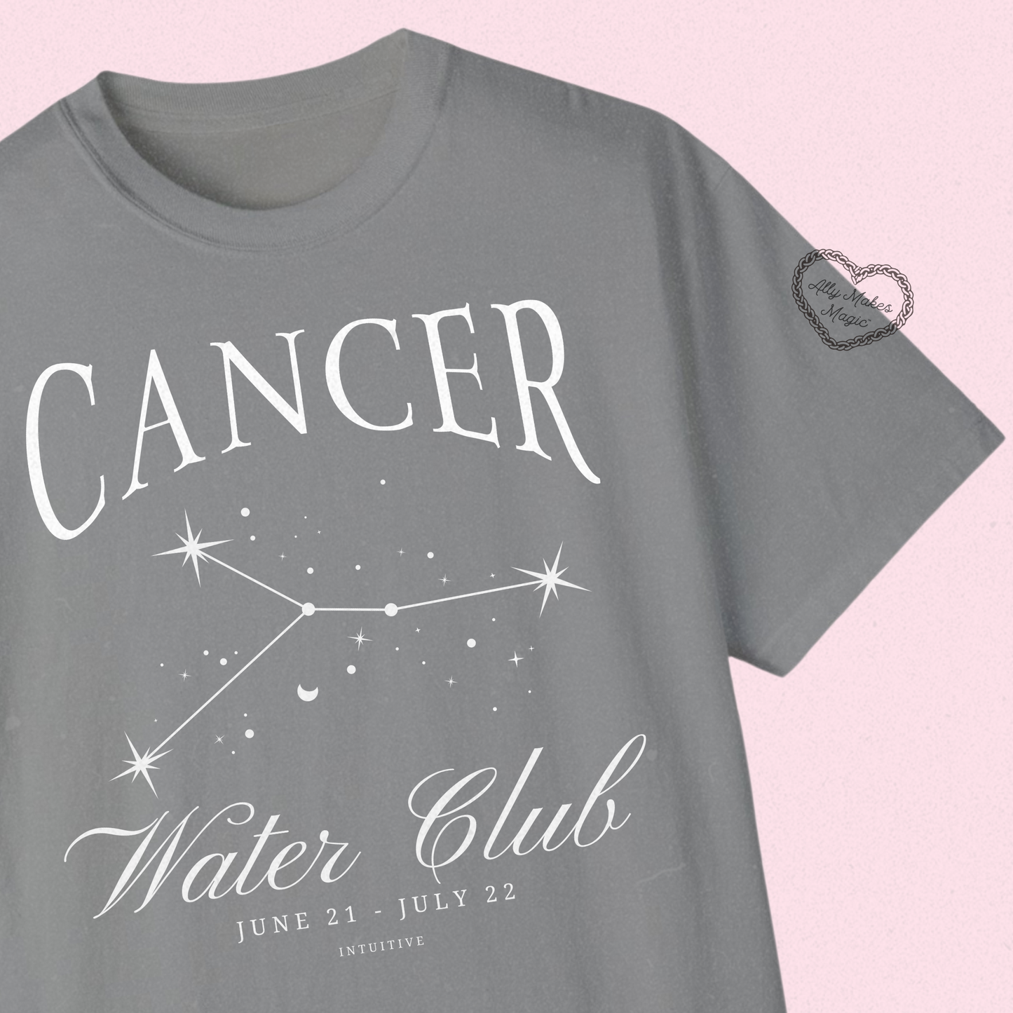 cancer zodiac tee | comfort colors