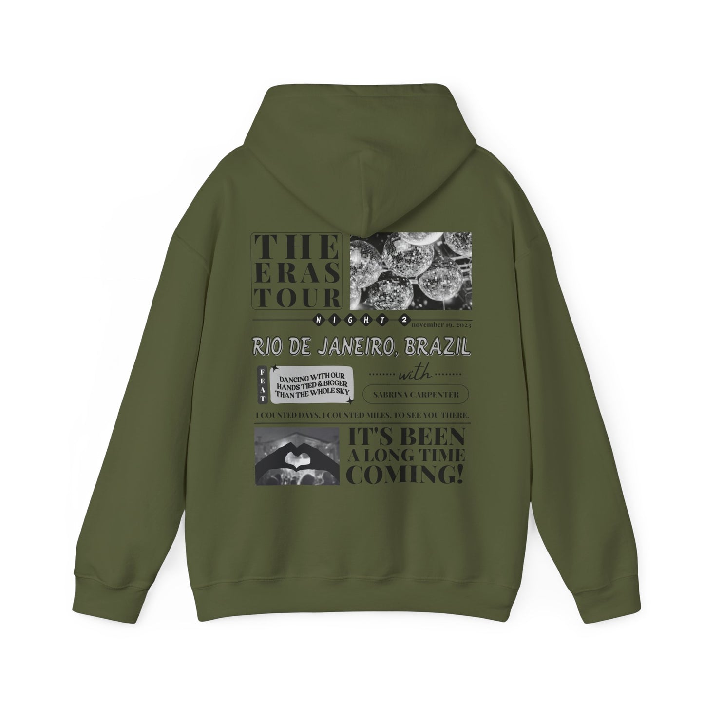 rio de janeiro night 2 hoodie