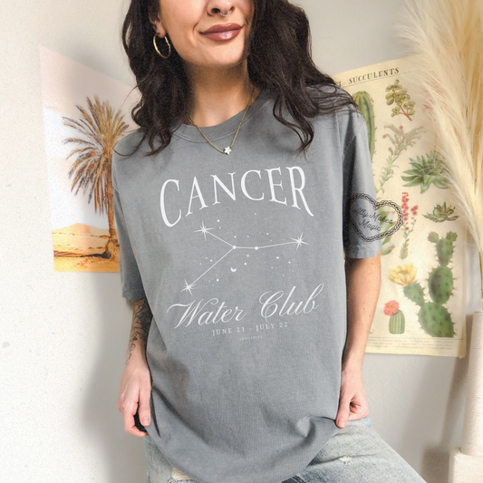 cancer zodiac tee | comfort colors