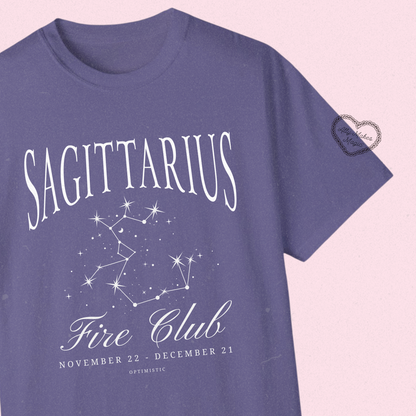 sagittarius zodiac tee | comfort colors