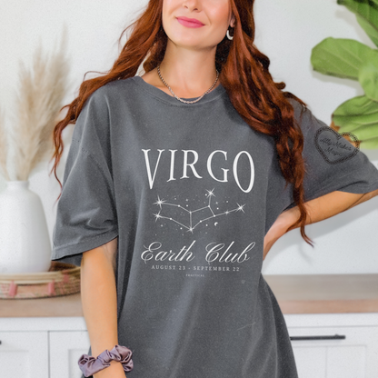 virgo zodiac tee | comfort colors