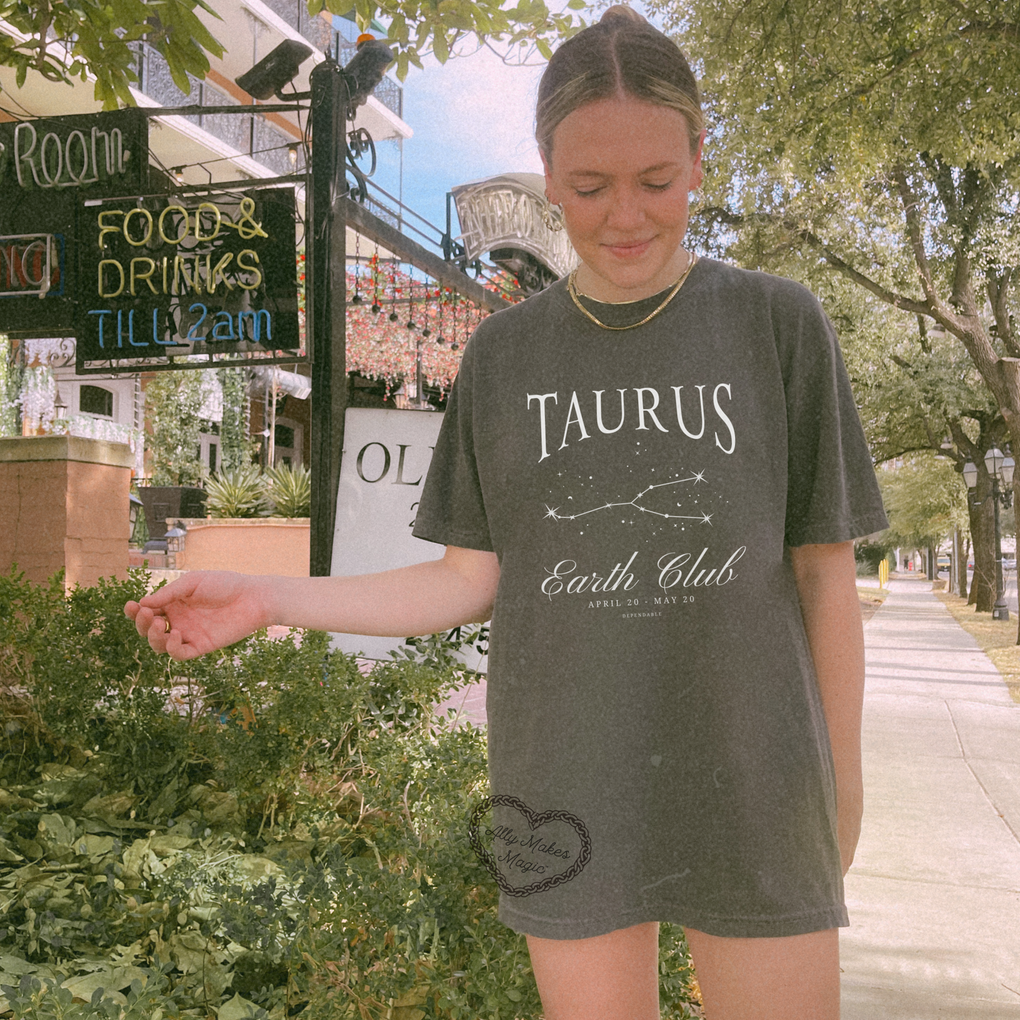 taurus zodiac tee | comfort colors