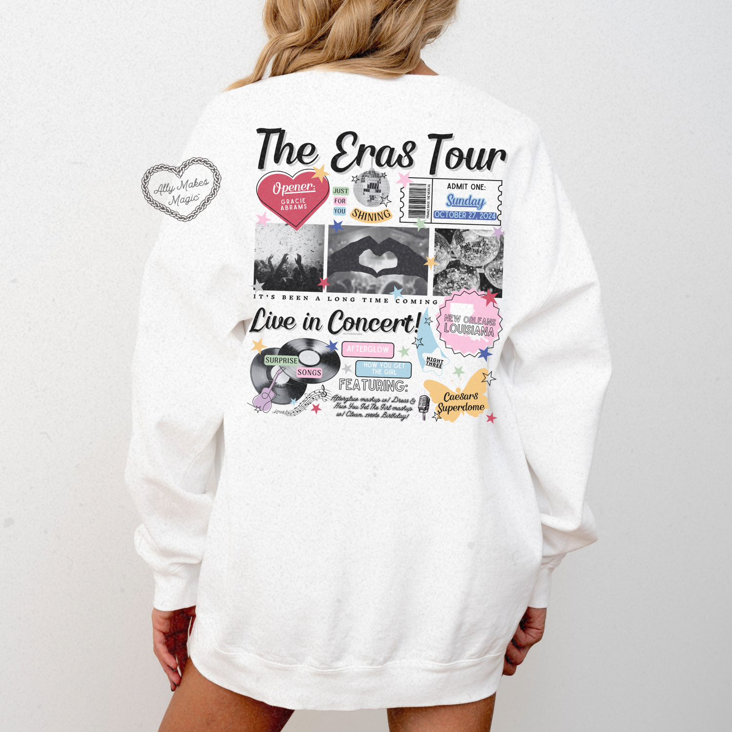 *CUSTOM* new orleans night 3 pullover | comfort colors