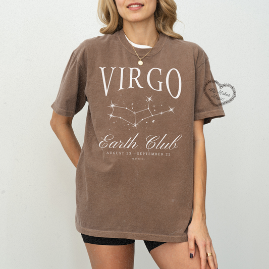 virgo zodiac tee | comfort colors
