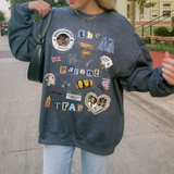 parent trap collage sweater