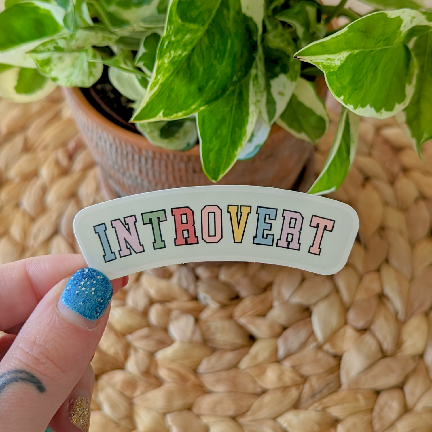 introvert sticker