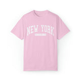 welcome to ny varsity tee