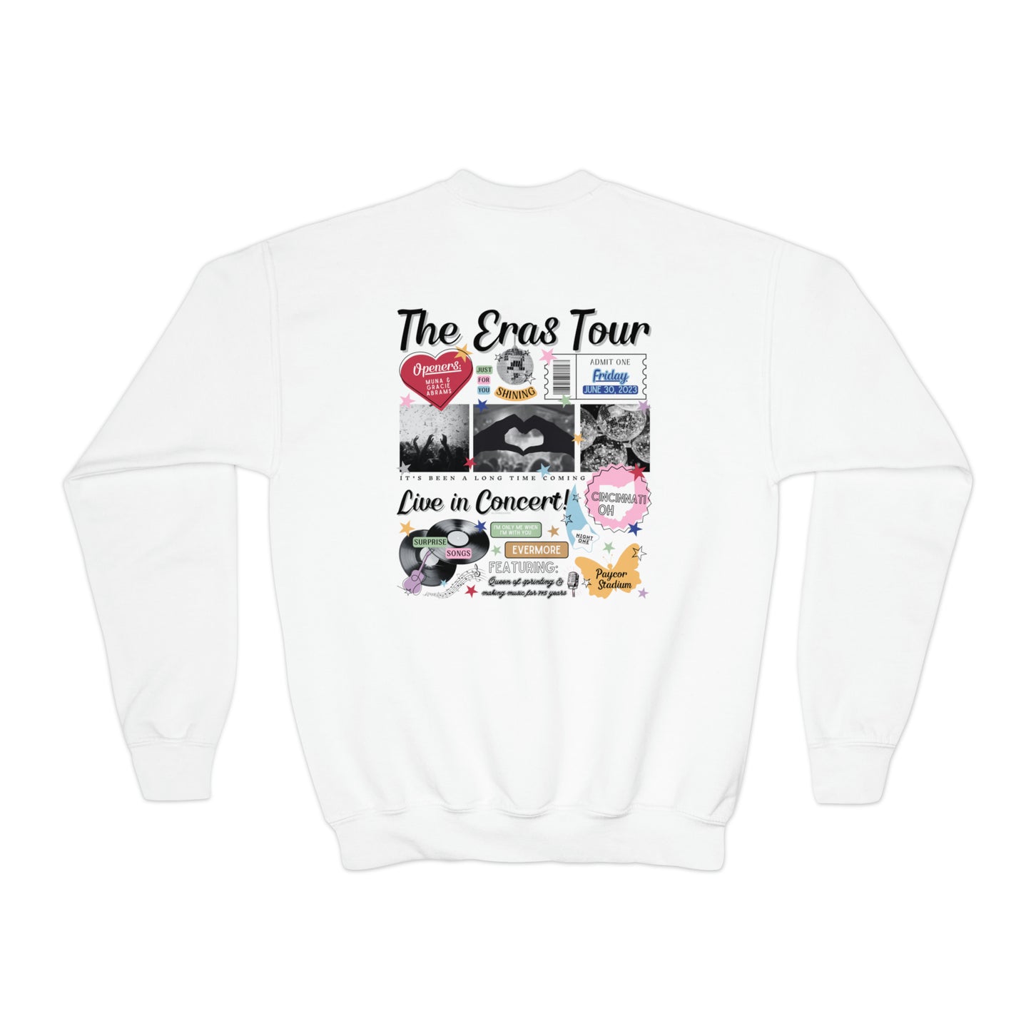 cincinnati night 1 youth retro sweater