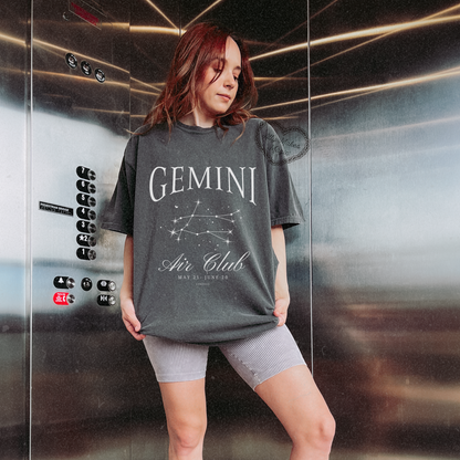 gemini zodiac tee | comfort colors