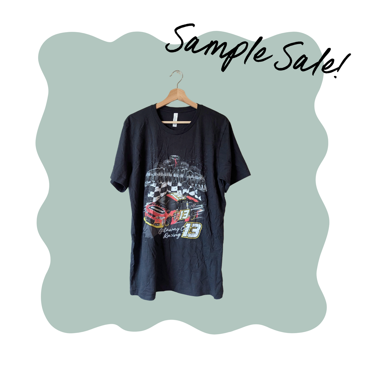 (L) getway racing tee *sample sale*